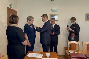 Sekretarz Gminy Janowiec Kościelny Zofia Wielgus odeszła na emeryturę