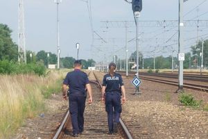 Pijany 16-latek na torach kolejowych w Działdowie