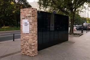 Nowa instalacja artystyczna na dawnej granicy getta