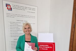 Okręgowa Komisja Wyborcza zarejestrowała Lidię Staroń jako kandydata w wyborach do Senatu