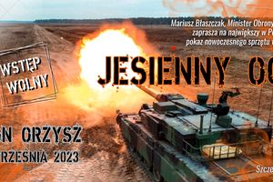 JESIENNY OGIEŃ 2023 — pokaz dynamiczny najnowszego sprzętu wojskowego