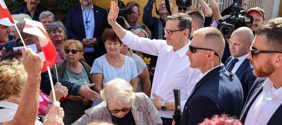 Premier na spotkaniu z mieszkańcami Tomaszowa Mazowieckiego 