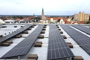 108 paneli fotowoltaicznych na dachu Sądu Okręgowego w Olszynie