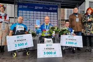 Kamil Najdrowski — maratończyk na wózku! 