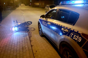 15-latek na motocyklu uciekał przed policją [ZDJĘCIA]