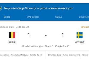 El. ME 2024 - zamach terrorystyczny przerywa mecz Belgia-Szwecja w Brukseli