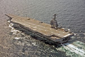 USS Gerald Ford płynie w kierunku izraela