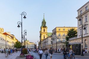 Krakowskie Przedmieście poleca się na spacer