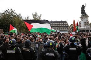  Podczas propalestyńskich manifestacji w Paryżu i Lille doszło do zamieszek
