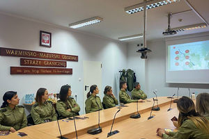 Funkcjonariusze straży granicznej z Warmii i Mazur wzięli udział w specjalnym szkoleniu 