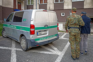 Straż Graniczna w Grzechotkach zatrzymała 65-latka, który próbował uciec przed długą karą więzienia 