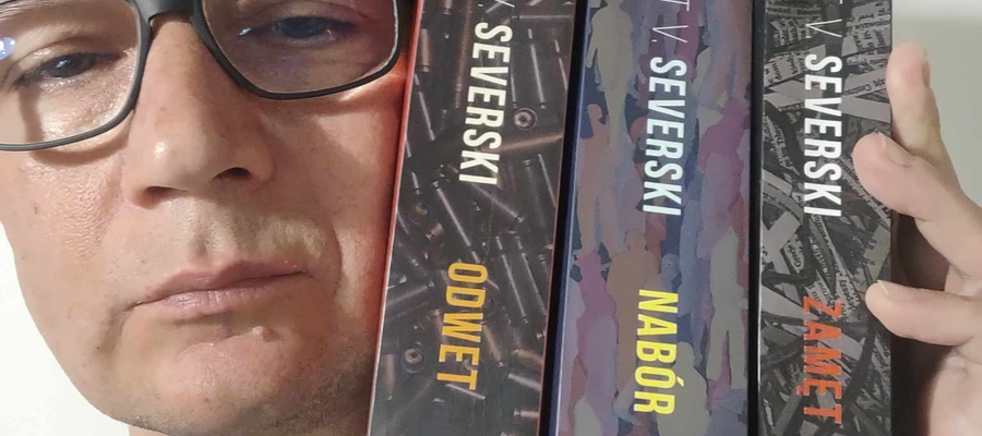 Inspiracją literacką są dla Roberta Wesołowskiego m.in. dzieła Vincenta Severski'ego