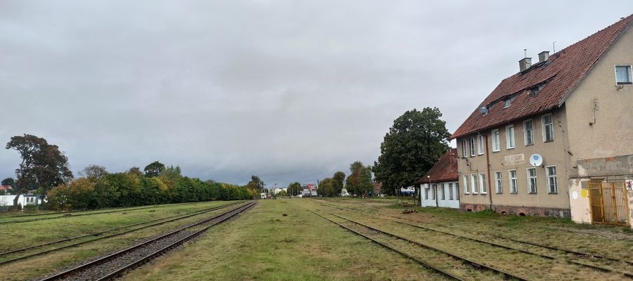 Stacja kolejowa w Mrągowie