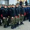 Uroczyste ślubowanie klas mundurowych z udziałem Komendanta Powiatowego Policji w Mławie