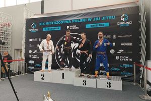 Radomski policjant z medalem na Mistrzostwach Polski w Brazylijskim Jiu Jitsu