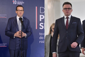 Marszałek Hołownia gotowy do rozmów z premierem Morawieckim?
