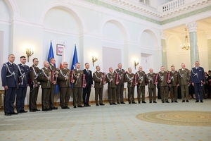 Wręczono nominacje generalskie oficerom WP, SKW, SOP, SG i SW