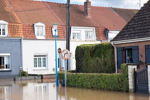 Zalane powodziami Pas-de-Calais oczekuje kolejnych opadów