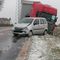 Ekstremalnie trudne warunki drogowe w okolicach Mławy 
