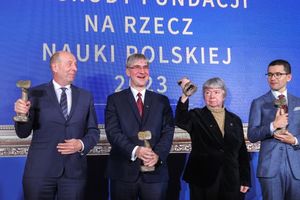 Czworo laureatów odebrało Nagrody Fundacji na rzecz Nauki Polskiej 2023