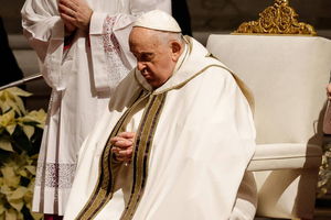 Papieski wysłannik kardynał Krajewski spędził Boże Narodzenie w Betlejem