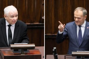 Spięcie Kaczyńskiego z Tuskiem w Sejmie. Padły mocne słowa