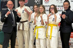Udany start zawodników Szczycieńskiego Klubu Kyokushin Karate BEST TEAM w Zagańsku