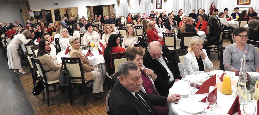 Wieczór wigilijny odbył się w Domu Weselnym w Brzoziu Lubawskim