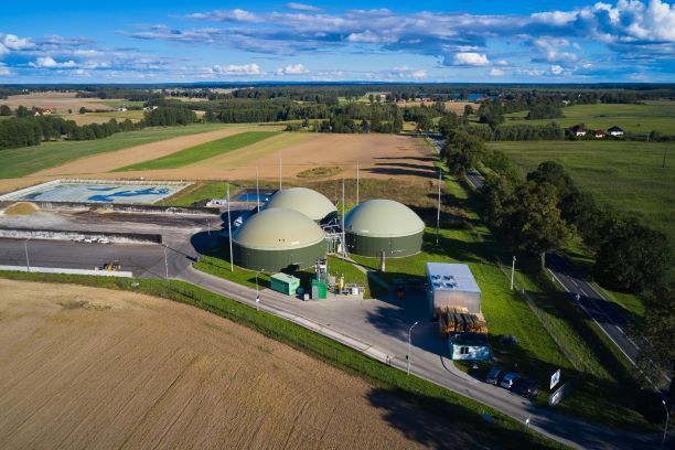 Budowa elektrociepłowni na biogaz  w Falknowie, gm. Susz. RPO WiM 2014-2020