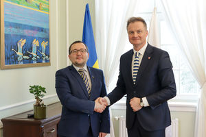Marszałek województwa warmińsko-mazurskiego spotkał się z Konsulem Ukrainy
