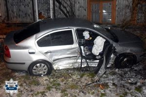 Nietrzeźwy kierowca uderzył w skodę i uciekł z miejsca zdarzenia