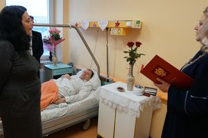 Niezwykła uroczystość na oddziale chirurgii naczyniowej w olsztyńskim szpitalu
