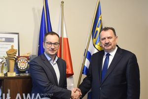 Sekretarz Stanu z wizytą u burmistrza Dawida Kopaczewskiego