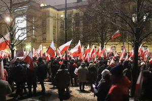 [ZDJĘCIA] "Protest Wolnych Polaków"