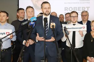 [WIDEO] Robert Szewczyk kandydatem KO na prezydenta Olsztyna