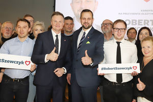 Wybory w Olsztynie: Szewczyk wygrywa w sieci