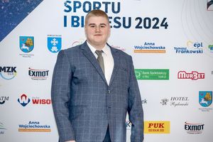 Olaf Płatek, zwycięzca Plebiscytu na Sportowca Roku Powiatu Ełckiego - Ełk - Bal Sportu i Biznesu