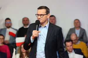 "Mamy dość bezczelności tej władzy" Mateusz Morawiecki w Katowicach