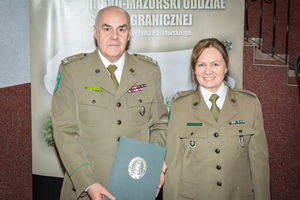 Nowy komendant placówki straży granicznej na Warmii i Mazurach 
