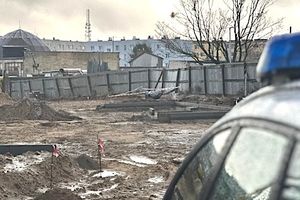 Wykopano granat na budowie budynku mieszkalnego w Ostródzie 