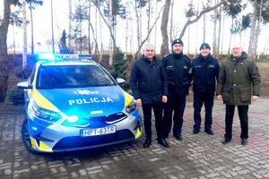 Nowy oznakowany radiowóz trafił do lubawskich funkcjonariuszy