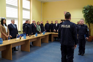 Odprawa roczna funkcjonariuszy Komendy Powiatowej Policji w Iławie