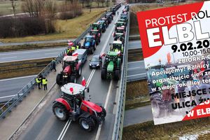 Rolnicy w proteście wyjadą na ulice Elbląga [TRASA PROTESTU]

