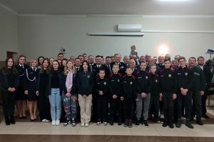 Zebranie sprawozdawcze w jednostce Ochotniczej Straży Pożarnej w Ławicach