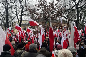 RELACJA. Protest Wolnych Polaków przed Trybunałem Konstytucyjnym! 