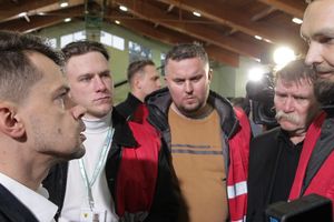 Rolnicy z powiatu elbląskiego zorganizowali protest w Morągu. Przedstawili premierowi swoje postulaty