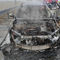 Pożar auta na obwodnicy Olsztyna