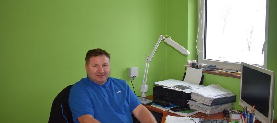 Marcin Ździebło prowadzi gospodarstwo z żoną Małgorzatą
