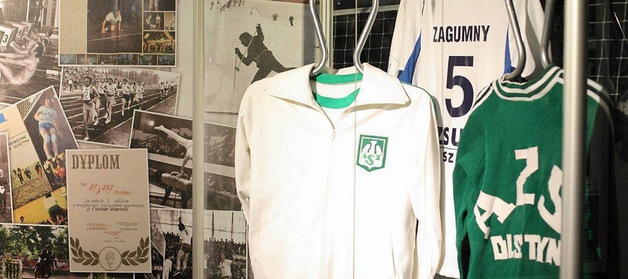 W Muzeum Sportu można zobaczyć m.in. pierwszy dres siatkarzy AZS-u Olsztyn