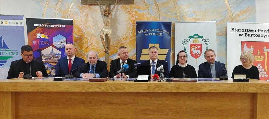 Konferencja prasowa w sprawie wenty odbyła się w kurii archidiecezji warmińskiej.